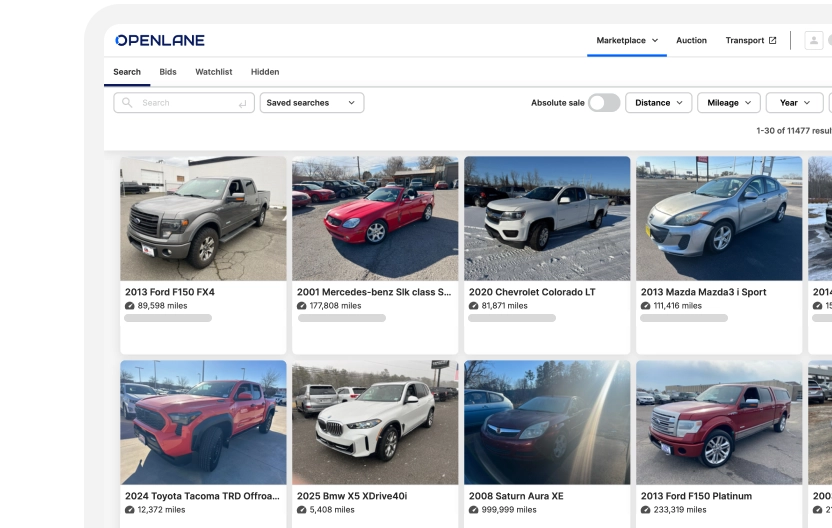 Access to fresh dealer trades