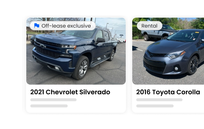 Exclusive on- and off-brand inventory