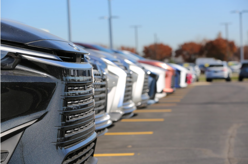 Inventory found on a franchise dealer's lot