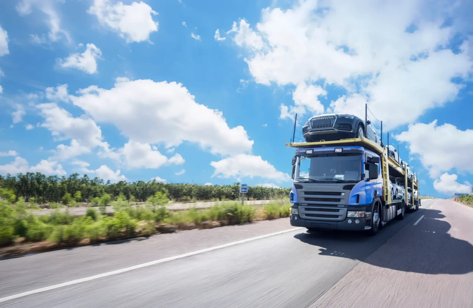 Fast reliable transport built right into  your purchase